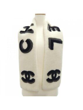 Chanel Shearling Scarf